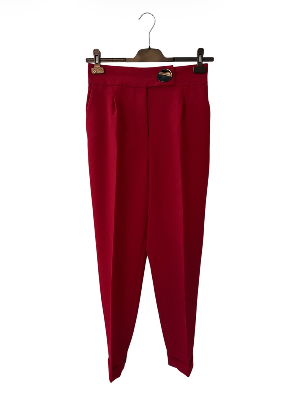 Zara ($90) Pleated Tapered Pants - W 15 R 13 I 28